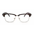 thumbnail image 2 of Lentes de Lectura Bifocales Semi Aro Rosa con Diseño Carey 1.25, 2 of 3