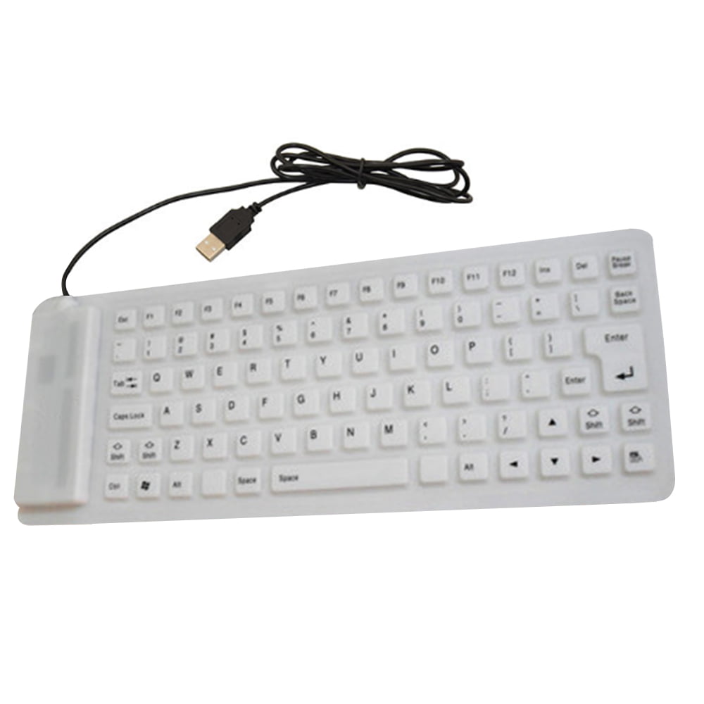 JLT8404 Rugged Tablet External Flexible USB Keyboard Water-Resistant! 