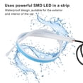 thumbnail image 4 of Lámpara 2pcs LED Daytime Running Light Secuestriendo una Tira de Señal de Flexible 60 cm / 23.6in, 4 of 7
