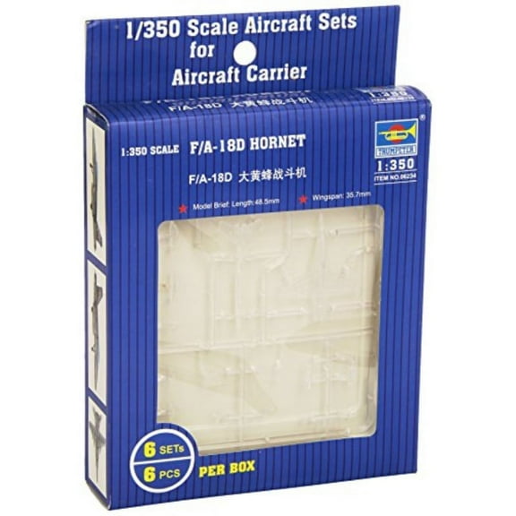Trumpeter 1/350 F/A18D Hornet Aircraft Set for USN Carriers (6-Box)