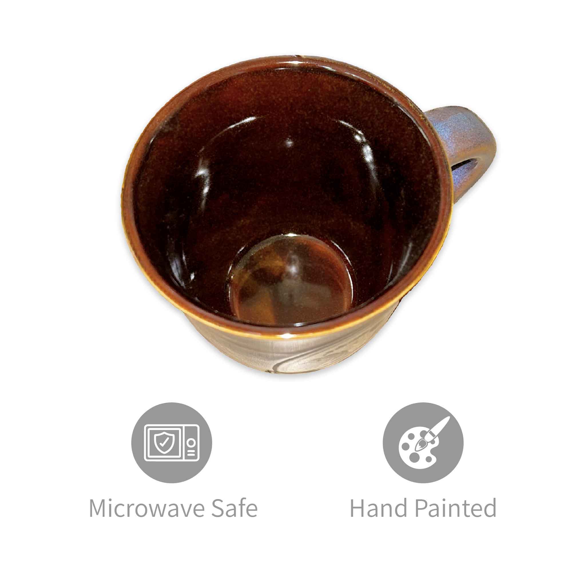 Island Crew 15 oz Hibiscus Ceramic Mug
