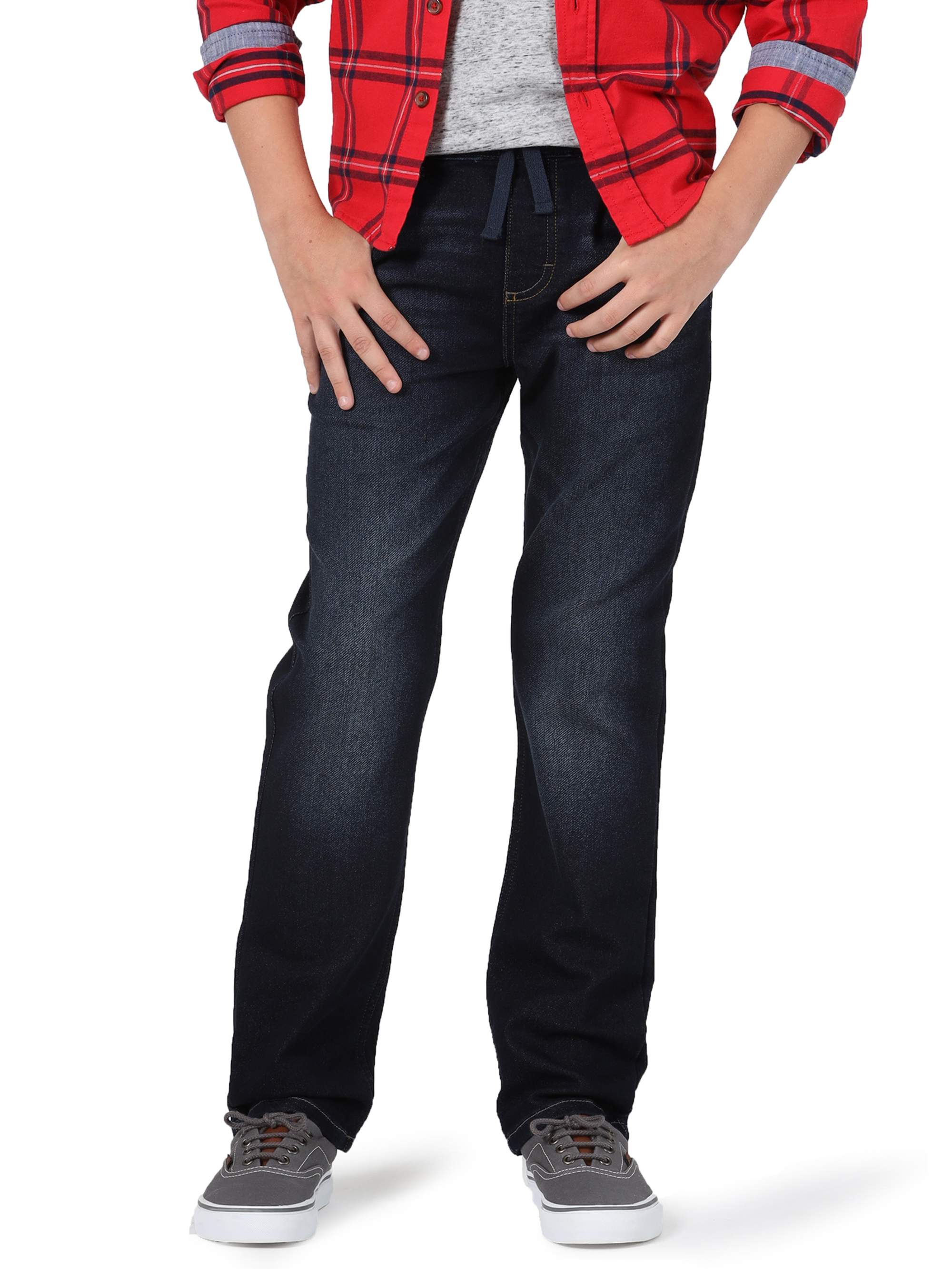 Wrangler Boys 416 & Slim, Husky Knit Slim Fit Jeans
