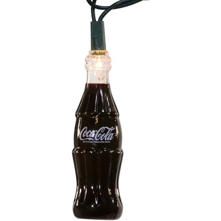 Kurt S. Adler Coca-Cola Decorative 10-Light Bottle Light Set, Home
