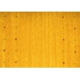 thumbnail image 1 of Ahgly Company Machine Washable Indoor Rectangle Abstract Yellow Contemporary Area Rugs, 8' x 10', 1 of 4