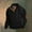 Black, variant on Sweatshirts for Men Vintage Knit Henleys Pullover Sweatshirt Half Button Stand Collar Top with Elbow Patches Long Sleeve Casual Soft Loose Sweatshirt for Fall Winter Looks