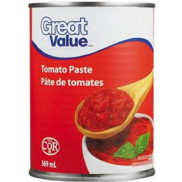 Pâte de tomates de Great Value 369 ml