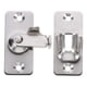 thumbnail image 1 of 1pc Stainless Steel 90 Degree Door Lock Buckle Simple Sliding Door Latch Bolt, 1 of 5