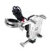 thumbnail image 5 of Soporte para teléfono para motocicleta Soporte para manillar Soporte para teléfono giratorio de aleación de aluminio de 360 ​​grados con cargador USB, plateado Inevent EL5145-03B, 5 of 7