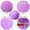Purple, variant on Kids Stuffed Animal Plush Toy Storage Bean Bag Soft Pouch Stripe Fabric Chair