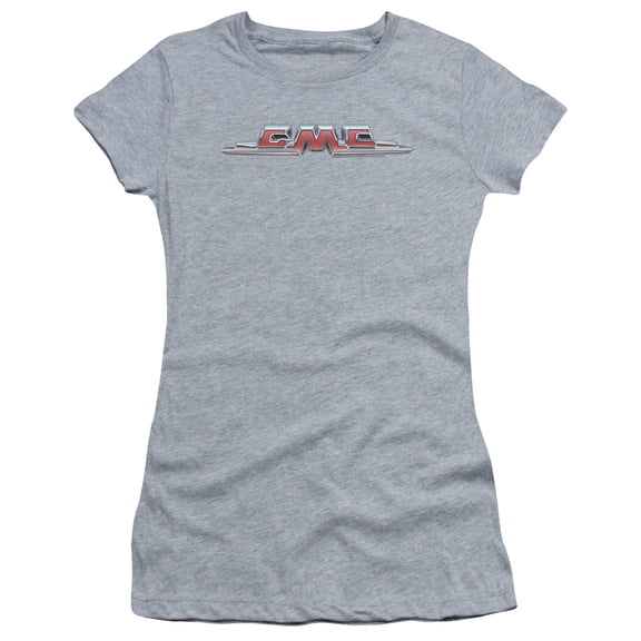 Gmc - Chrome Logo - Juniors Teen Girls Cap Sleeve Shirt - X-Large