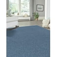 thumbnail image 3 of Rugs.com Everyday Solid Collection Rug – 2' x 3' Azure Blue Medium Rug Perfect For Entryways, Kitchens, Breakfast Nooks, Accent Pieces, 3 of 9
