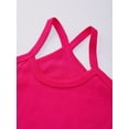 thumbnail image 5 of Xnihocha Kids Girls Dance Tank Tops Spaghetti Strap Camis Racerback Gymnastic Yoga Top Shirts Hot Pink 150, 5 of 6
