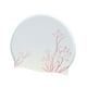 thumbnail image 2 of Gorro de baño de silicona para mujer, gorro de baño con protección para los oídos, gorro de natación rosa, 2 of 9