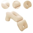 thumbnail image 6 of yotijay Napping Pillow Comfort Face Down Pillow for Reading Watching Movies Relaxing White, 6 of 9