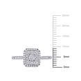 thumbnail image 2 of Everly Women's Diamond 10K White Gold Engagement Ring, 2 of 7
