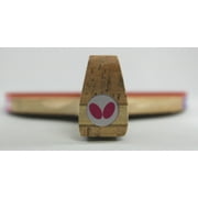 Butterfly Nakama P6 Penhold Table Tennis Racket-All Wood Blade-Flextra 1.7 Rubbers