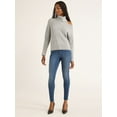 thumbnail image 2 of Sofia Jeans Women's Cozy Shine Sweater with Long Sleeves, Mid-weight, Sizes XS-XXXL, 2 of 5