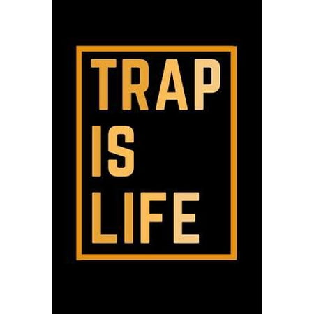 Trap Music Journal : Hip Hop & Rap Appreciation Blank Lined Notebook (6 X 9 Inches) Gift for Men / Women / Boys / Girls Who Pretty Much Love Trappers and Rappers CD and Beats / School /