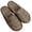 Green, variant on Linen Slippers For Women Men Breathable Leather Soft Rubber Soft Sole Bedroom Flat Shoes Non-slip House Slippers Indoor Outdoor