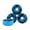 Blue, variant on ENYOUNG 52mm Skateboard Wheels Heavy Duty PU Cruiser Longboard Wheels 4 Pack Blue Color Durable 52mm x 30mm / 2.04 in x 1.18 in