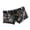 Black, variant on Men's Underwear Summer Lightweight Breathable Mesh Printed Comfortable Shorts for Men Studded Design with Airy See-Through Everyday Wear Yellow XXL
