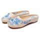thumbnail image 2 of XIHAHA-Zapatillas bordadas de estilo chino para mujer, zapatos de tela de tacón bajo, sandalias, 2 of 5