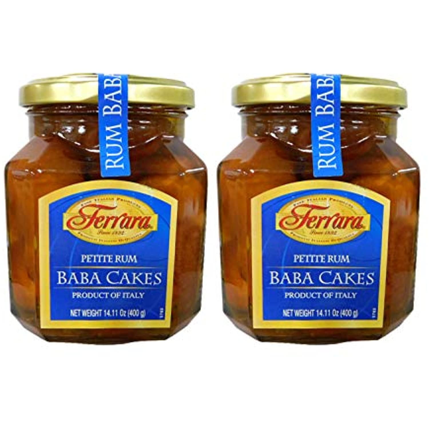 Ferrara Petite Rum Baba Cake, Pack Of 2