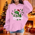 thumbnail image 2 of Pink Long Sleeve for Children Boy and Girl Fall Winter Crew Neck Dinosaur Christmas Brunch Pullover Cute Hooded Sweatshirts Child 2026 14 Years, 2 of 9