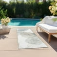 thumbnail image 6 of Addison Rugs Chantille Indoor/Outdoor Contemporary Organic Ivory Washable Runner Rug, 2'3" x 7'6", 6 of 6
