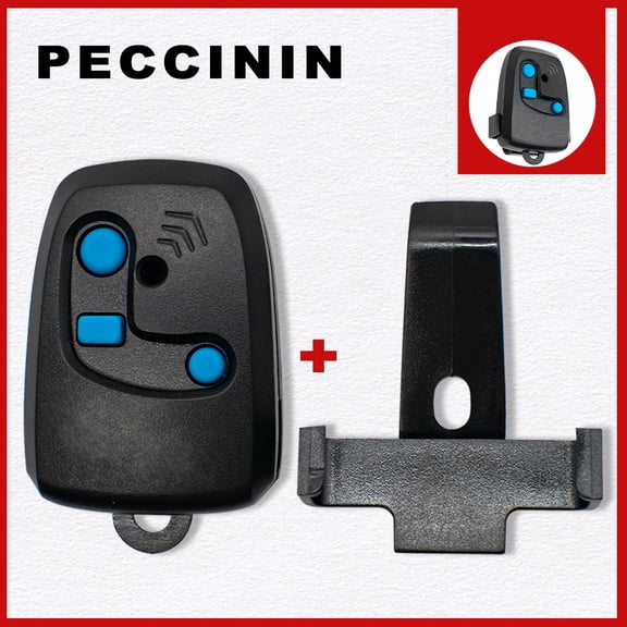 Remote Control For Gate PECCININ Garage Door Opener 433.92MHz Command Rolling Code Transmitter