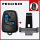 thumbnail image 4 of PECCININ Control remoto 433,92 MHz código rodante 3 botones Control electrónico de puerta transmisor abridor de puerta de garaje, 4 of 5