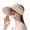 Khaki, variant on Sun Hats for Men Large Brim & Foldable Ice Silk In Design Trucker Hat,Pink,One Size