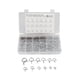 thumbnail image 1 of Abrazadera De Tubo De Resorte De Alambre Doble Abrazadera De Tubo De Resorte De Metal Clips De Resorte De Tubo Inoxidable Clips De Alambre Doble Duro Abrazadera De Tubo De Manguera Firme Para 285 Uds Moyic VI003177-00, 1 of 7