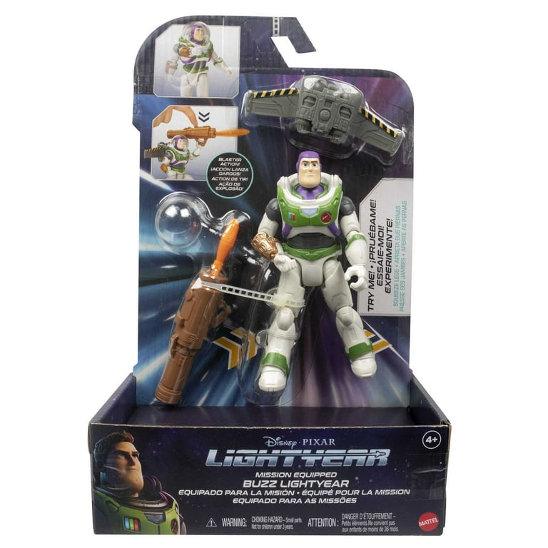 Disney Pixar Toy Story Lightyear Mission Equipped Buzz