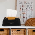 thumbnail image 4 of GARVALON Facial Tissue Holder Box PU Simple and Fashionable Design for General Users 1Set, 4 of 6