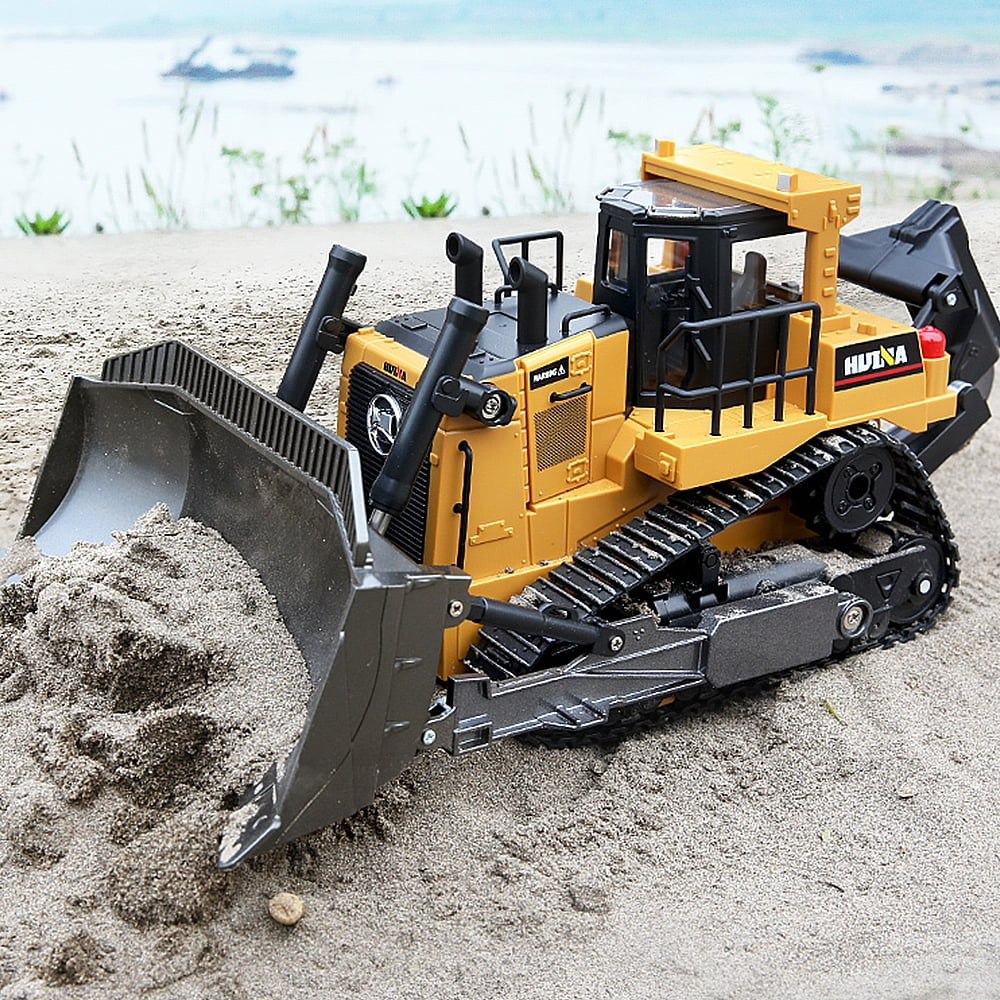 Buy Fisca 1/16 Metal Ripper Remote Control Bulldozer Toys for Kids, Kids RC Dozer Front Loader