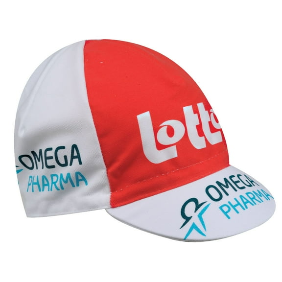 Lotto Omega Pharma Men's Pro Team Retro Euro Cycling Cap Hat