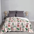 thumbnail image 6 of XMXT Throw Blanket, Cartoon Christmas Bells Design Machine Washable Blankets for Sofa, 80 x 60 inches, 6 of 9