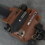 Handmade Multitool Genuine Leather Sheath EDC Pocket Organizer Tool Holder