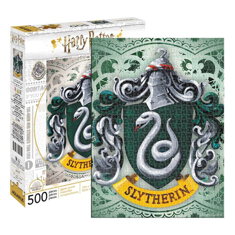 Harry Potter House Crests 500 Piece Puzzle White 
