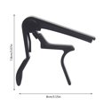 thumbnail image 4 of PEACNNG 2 Packs Tuner de Guitare Folk Capo Classique Ukulélé Accessoires Métal, 4 of 6