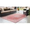 thumbnail image 3 of Rugs.com Outdoor Traditional Collection Rug – 8' x 11' Rust Red Flatweave Rug Perfect For Living Rooms, Large Dining Rooms, Open Floorplans, 3 of 8