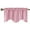 Pale Pink, variant on Modern Style Valances for Windows, AUCHEN Ultra Elegant Solid Color Short Curtain Valance, Pocket Valances for Windows - Bathroom, Living Room and Kitchens - 52" x 18", Beige