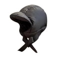 thumbnail image 3 of Gorro de invierno con protección auditiva gruesa y orejeras. Gorra de béisbol. Negro, 3 of 9