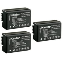 Kastar 3-Pack DMW-BMB9 Battery Replacement for Panasonic Lumix DMC-FZ40, Lumix DMC-FZ45, Lumix DMC-FZ47, Lumix DMC-FZ48, Lumix DMC-FZ60, Lumix DMC-FZ62, Lumix DMC-FZ70 Camera
