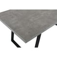 thumbnail image 3 of Armen Living Coronado Contemporary Dining Table-Grey Powder Coated Finish with Cement Gray Top, 3 of 5