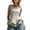 Beige, variant on Sleeveless Casual Peplum Hem Tops for Women Round Neck Relaxed Fit Ruffle Bottom Blouse Black L