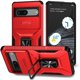 thumbnail image 1 of Funda para GANGXUN Google Pixel 7 - Soporte metálico, Función magnética, Rojo, 1 of 5