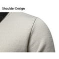 thumbnail image 6 of Men's Ribbed Knit Pullover Sweater with Collar Long Sleeve Casual Workwear Top, 6 of 9