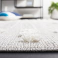 thumbnail image 4 of SAFAVIEH Trends Lyall Geometric Area Rug, Gray/Ivory, 6'7" x 6'7" Square, 4 of 8